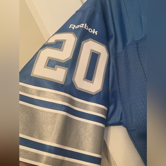 This is a Detroit Lions Barry Sanders throwback jersey by Reebok stitched - Picture 4 of 6